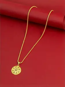 Ramdev Art Fashion Jwellery Gold-Plated Brass Necklace