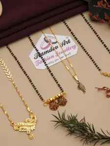 Ramdev Art Fashion Jwellery Gold-Plated Brass Necklace