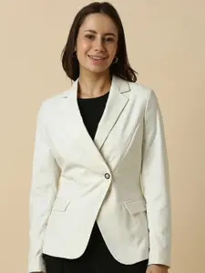 Allen Solly Woman Allen Solly Women Single Breasted Blazer