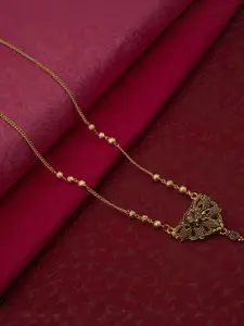 Ramdev Art Fashion Jwellery Gold-Plated Brass Necklace