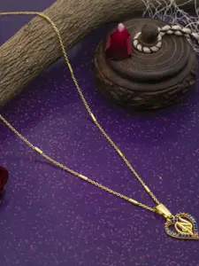 Ramdev Art Fashion Jwellery Gold-Plated Brass Necklace