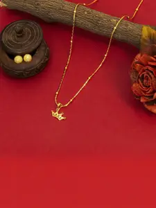 Ramdev Art Fashion Jwellery Gold-Plated Brass Necklace