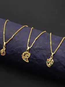 Ramdev Art Fashion Jwellery Gold-Plated Brass Necklace