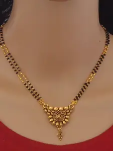 Ramdev Art Fashion Jwellery Gold-Plated Brass Necklace