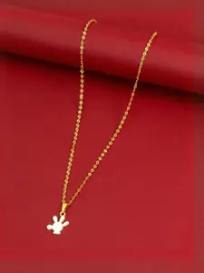 Ramdev Art Fashion Jwellery Gold-Plated Brass Necklace