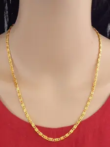 Ramdev Art Fashion Jwellery Gold-Plated Brass Necklace