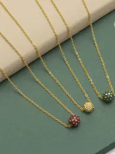 Ramdev Art Fashion Jwellery Gold-Plated Brass Necklace