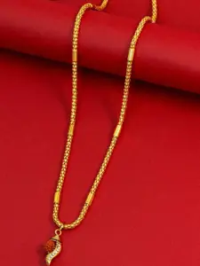 Ramdev Art Fashion Jwellery Gold-Plated Brass Necklace