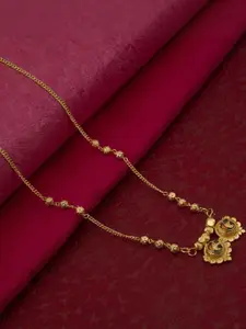 Ramdev Art Fashion Jwellery Gold-Plated Brass Necklace