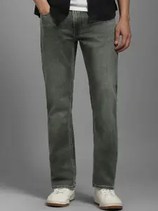 Louis Philippe Jeans Men Slim Fit Mid-Rise Light Fade Clean Look Jeans