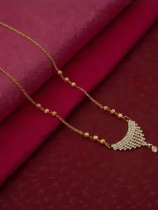 Ramdev Art Fashion Jwellery Gold-Plated Brass Necklace