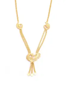 Ramdev Art Fashion Jwellery Gold-Plated Brass Necklace