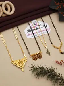 Ramdev Art Fashion Jwellery Gold-Plated Brass Necklace