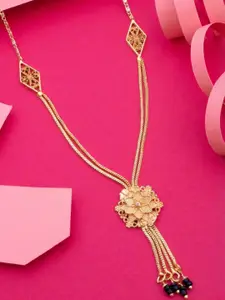 Ramdev Art Fashion Jwellery Gold-Plated Brass Necklace