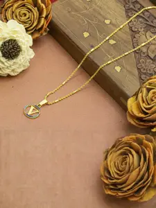 Ramdev Art Fashion Jwellery Gold-Plated Brass Necklace