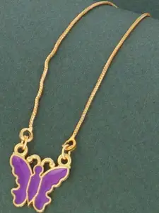 Ramdev Art Fashion Jwellery Gold-Plated Brass Necklace