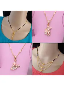 Ramdev Art Fashion Jwellery Gold-Plated Brass Necklace