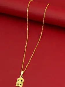 Ramdev Art Fashion Jwellery Gold-Plated Brass Necklace