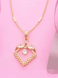 Ramdev Art Fashion Jwellery Gold-Plated Brass Necklace