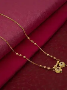 Ramdev Art Fashion Jwellery Gold-Plated Brass Necklace