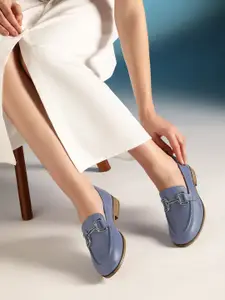 Nautica Women Leather Horsebit Loafers