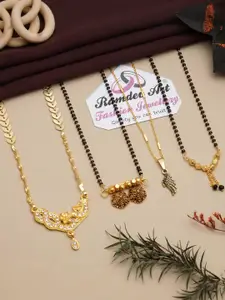 Ramdev Art Fashion Jwellery Gold-Plated Brass Necklace