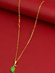 Ramdev Art Fashion Jwellery Gold-Plated Brass Necklace