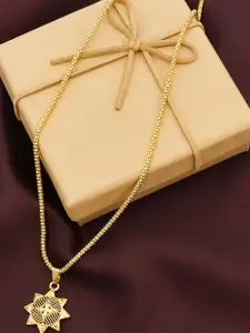 Ramdev Art Fashion Jwellery Gold-Plated Brass Necklace