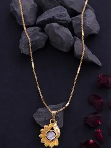 Ramdev Art Fashion Jwellery Gold-Plated Brass Necklace