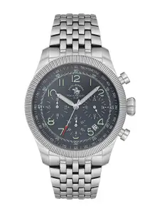 SANTA BARBARA POLO & RACQUET CLUB Men Dial Straps Analogue Watch SB.8.10007-3