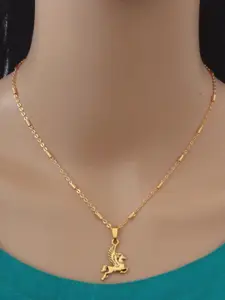 Ramdev Art Fashion Jwellery Gold-Plated Brass Necklace