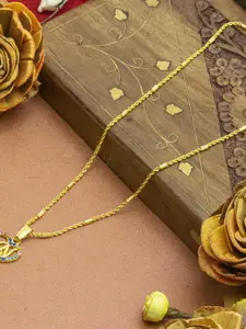 Ramdev Art Fashion Jwellery Gold-Plated Brass Necklace