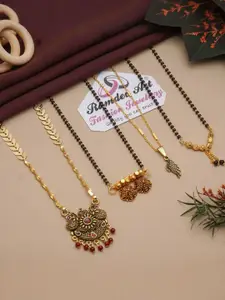 Ramdev Art Fashion Jwellery Gold-Plated Brass Necklace