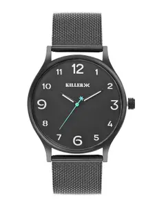 Killer Men Brass Printed Dial & Straps Analogue Watch KL-SS25-7A