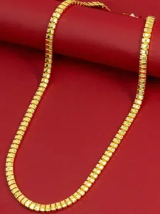 Ramdev Art Fashion Jwellery Gold-Plated Brass Necklace