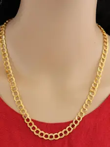 Ramdev Art Fashion Jwellery Gold-Plated Brass Necklace