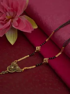 Ramdev Art Fashion Jwellery Gold-Plated Brass Necklace
