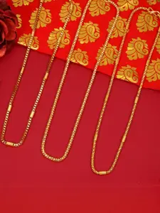 Ramdev Art Fashion Jwellery Gold-Plated Brass Necklace