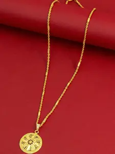 Ramdev Art Fashion Jwellery Gold-Plated Brass Necklace