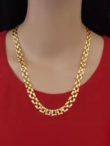 Ramdev Art Fashion Jwellery Gold-Plated Brass Necklace