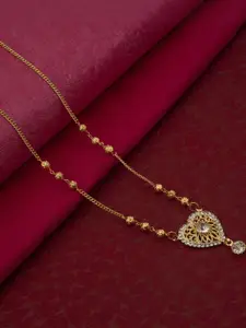 Ramdev Art Fashion Jwellery Gold-Plated Brass Necklace