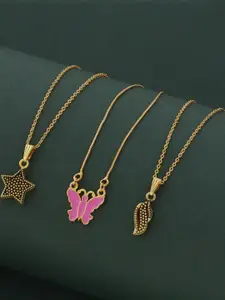 Ramdev Art Fashion Jwellery Gold-Plated Brass Necklace