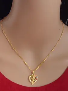Ramdev Art Fashion Jwellery Gold-Plated Brass Necklace