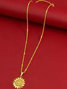 Ramdev Art Fashion Jwellery Gold-Plated Brass Necklace