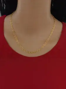 Ramdev Art Fashion Jwellery Gold-Plated Brass Necklace