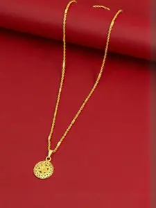 Ramdev Art Fashion Jwellery Gold-Plated Brass Necklace