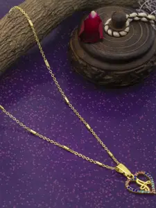 Ramdev Art Fashion Jwellery Gold-Plated Brass Necklace