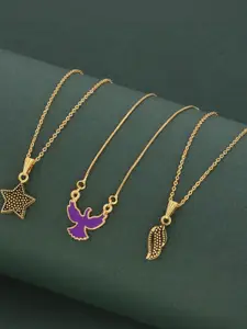 Ramdev Art Fashion Jwellery Gold-Plated Brass Necklace