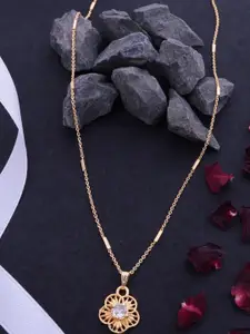 Ramdev Art Fashion Jwellery Gold-Plated Brass Necklace