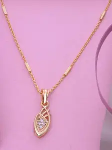 Ramdev Art Fashion Jwellery Gold-Plated Brass Necklace